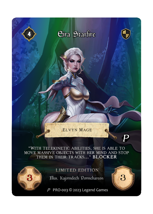 PRO_3 Mythrel promo card